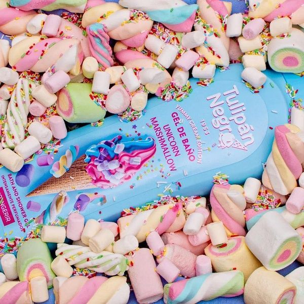 Гель для душа TULIPAN NEGRO Unicorn Marshmallow - Зефирный единорог, 650 мл ac7-306 фото