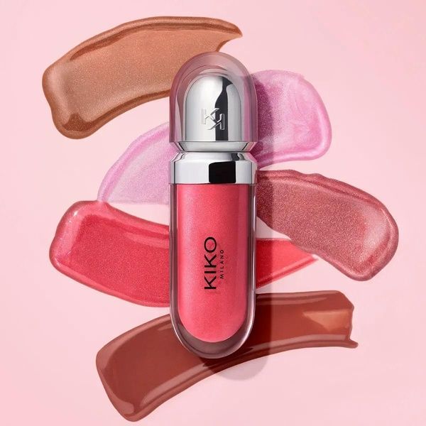 Блеск для губ Kiko Milano 3D Hydra Lipgloss 6,5 мл 11 Golden Red c44-2c7 фото