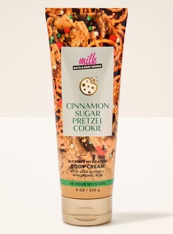 Крем для тела Cinnamon Sugar Pretzel Cookie Bath&Body Works 226 г 028020021 фото