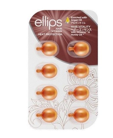 Сыворотка для волос Здоровье волос Ellips Hair Vitality, 8 шт (по 1мл) qsi-gu2-isb фото