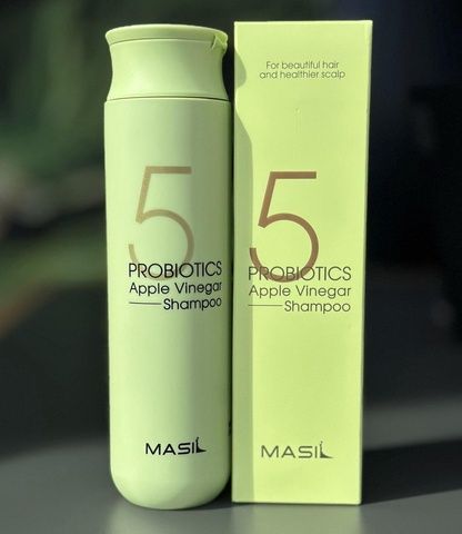 Шампунь для волос от перхоти с яблочным уксусом Masil 5 Probiotics Apple Vinegar Shampoo 300 мл 1000100012102 фото