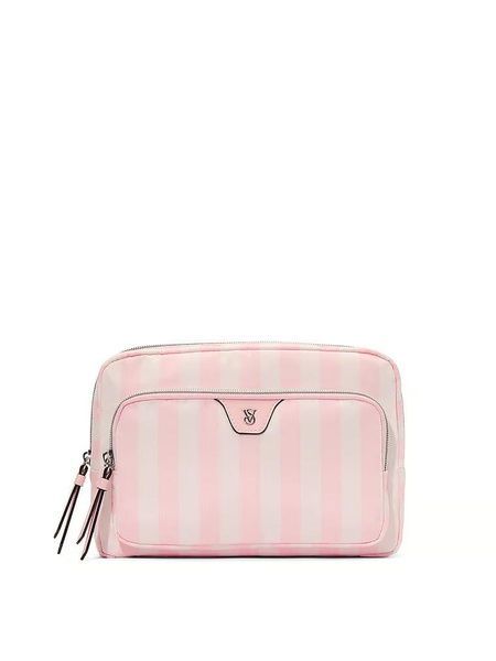 Косметичка розовая Victoria's Secret Travel Makeup Pouch 816-39a фото