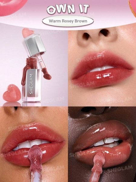 Блеск для губ Sheglam Glass Lock Air Gloss (312 Own It) 3,4 мл 1c7-784 фото