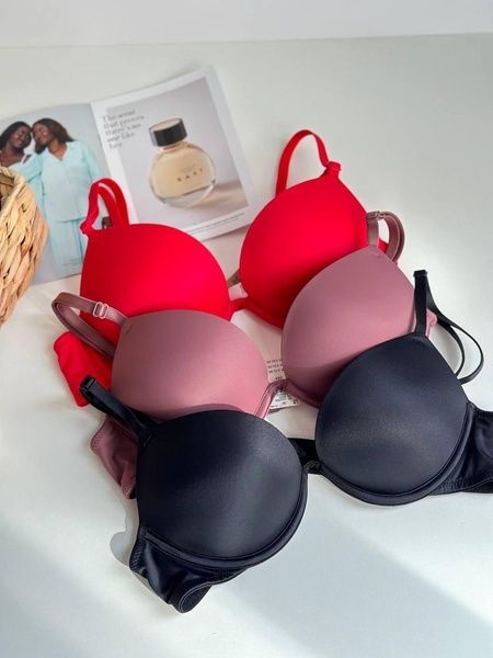 Бюстгальтер з подвійним пуш-ап PINK Victoria's Secret Wear Everywhere Super Push-Up Bra коричневий kbv-58d-eau фото