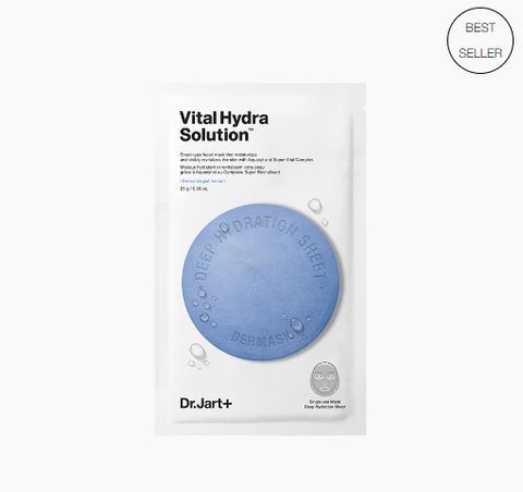 Маска увлажняющая для лица с гиалуроновой кислотой Dr. Jart + Dermask Water Jet Vital Hydra Solution 900100025300 фото