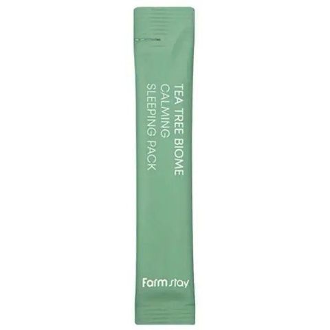 Ночная маска для лица FarmStay Tea Tree Biome Calming Sleeping Pack 4 мл 1bc-c5b фото