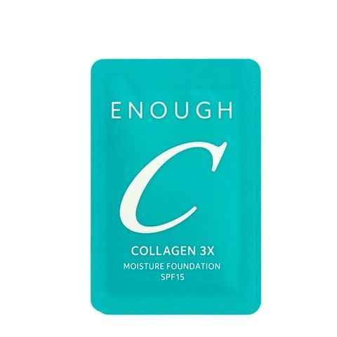 Пробник - тональный крем с тройным коллагеном ENOUGH COLLAGEN 3X Moisture Foundation SPF 15 ТОН 21 1.5 мл 90a-33a фото
