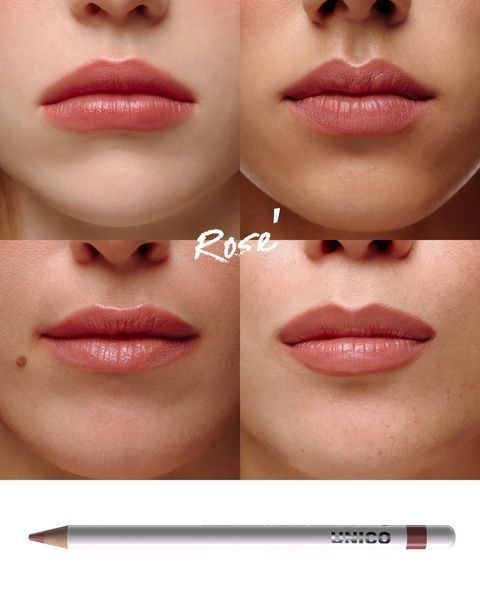 Карандаш для губ с пептидами UNICO Lip Pencil with Peptides ROSE 1.14 г 0083 фото