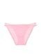 Трусики-чіки жіночі мереживні PINK Victoria's Secret Dot Mesh Cheeky Panty рожеві 9z4-l4a-sci фото 3