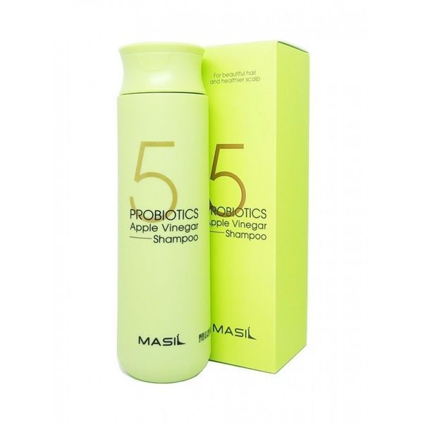 Шампунь для волос от перхоти с яблочным уксусом Masil 5 Probiotics Apple Vinegar Shampoo 300 мл 1000100012102 фото