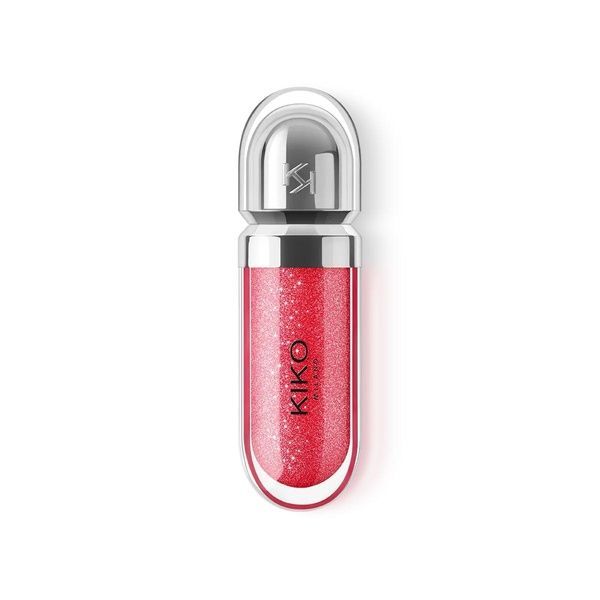 Блеск для губ Kiko Milano 3D Hydra Lipgloss 6,5 мл 12 Pearly Amaryllis Red c68-192 фото