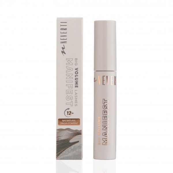 Туш для вій Big Volume Lashes Manifest NEVERTI NP500 12 мл 464-620 фото