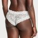 Трусики-чики женские кружевные Victoria's Secret Lace-Up Cheeky Panty белые gj6-qr0-804 фото 1