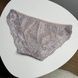 Трусики-бікіні жіночі люксові з мереживом Victoria's Secret сірі n12-lu2-ipc фото 2