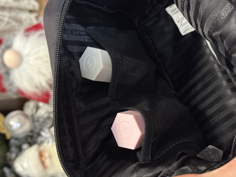Косметичка розовая Victoria's Secret Travel Makeup Pouch 816-39a фото