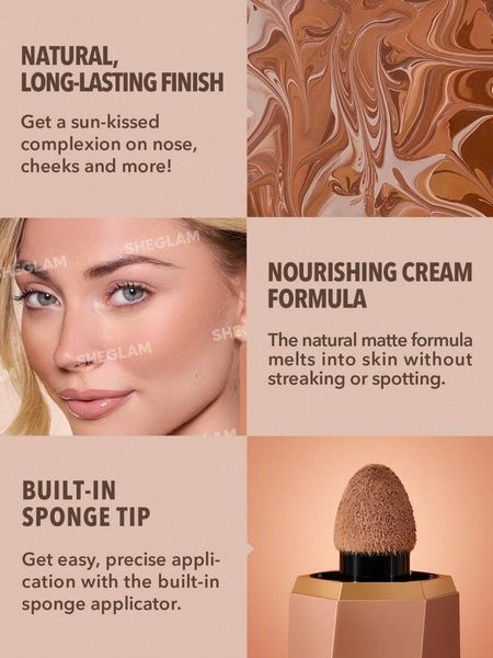 Контуринг Sheglam Sun Beam Matte Liquid Contour-Terracota b01-b0c фото