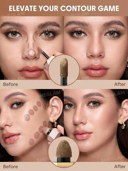Контуринг 2 в 1 Sheglam Precision Sculpt Liquid Contour Duo-Stone 160-5b3 фото