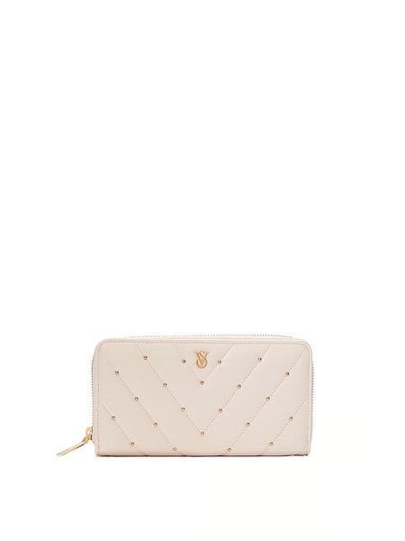 Кошелек белый Victoria's Secret Large Wallet with Zip 546-68i фото