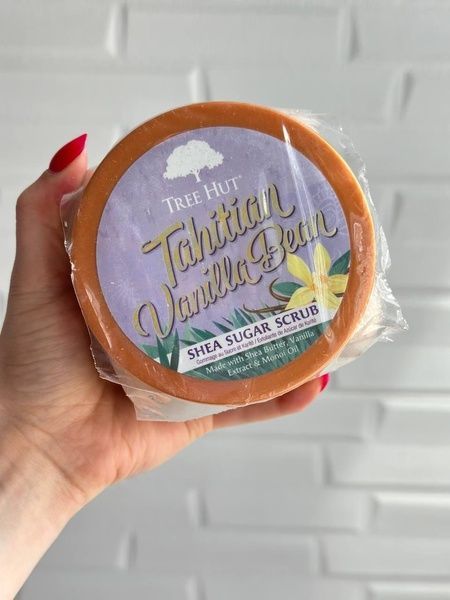 Органічний цукровий скраб для тіла Tree Hut Shea Sugar Scrub Tahitian Vanilla Bean, 510 г 521-206 фото