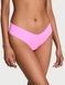 Трусики-стринги женские бесшовные Victoria's Secret No Show Strappy Thong Panty сиреневые  8ez-c13-3bq фото 1