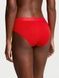 Трусики-хіпстер жіночі бавовняні VIctoria's Secret Logo Cotton Shine Patch Hiphugger Panty червоні vtz-bvi-odw фото 4