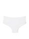 Трусики-чики жіночі бавовняні Victoria's Secret Cotton Lace-Waist Cheeky Panty білі axp-3wg-geo фото 2