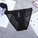 Трусики-бикини женские в сеточку Китай черные  gff-jil-xpc фото
