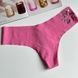 Трусики-стринги женские бесшовные PINK Victoria's Secret No-Show Thong Panty розовые 1qt-7dd-lhv фото 1