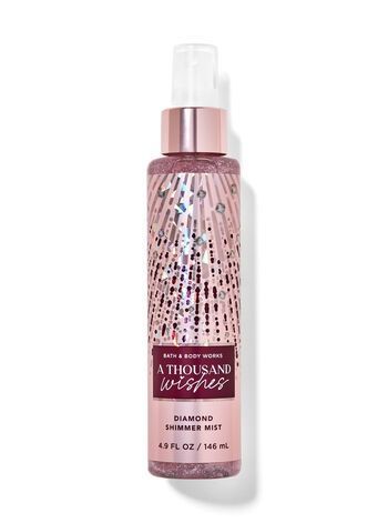 Парфюмированный мист для тела A THOUSAND WISHES с шиммером Bath&Body Works, 146 мл 51i-68c фото