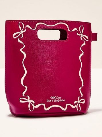 Сумка Bath&Body Works Burgundy With Love Mini Gift Bag 8ib-0a6 фото