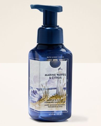 Мыло-пенка MARINE WAVES & CITRUS Bath&Body Works, 259 мл 028023174 фото