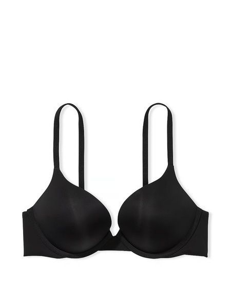 Бюстгальтер с двойным пуш-ап Victoria's Secret Bombshell Push-Up Bra черный mk0-mmr-5vy фото