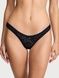 Трусики-стринги жіночі мереживні Victoria's Secret Lace Ultra-Mini Scoop Thong Panty сині  grq-ax4-u56 фото