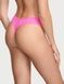 Трусики-стринги женские кружевные Victoria's Secret Lace Thong Panty розовые  lzh-4tz-ggk фото 2