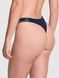 Трусики-стринги женские хлопковые PINK Victoria's Secret Logo Cotton High-Leg Thong синие 20l-plc-eb1 фото 2