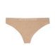 Трусики-стринги женские с микрофибры Victoria's Secret Seamless Thong Panty бежевые 28z-xv3-90w фото 1