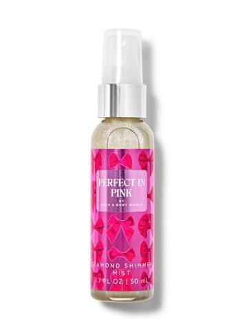Мини-мист для тела PERFECT IN PINK с шиммером Bath&Body Works, 50 мл ii4-438 фото