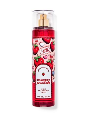 STRAWBERRY POUND CAKE - парфюмированный мист для тела Bath&Body Works, 236 мл 028010315 фото