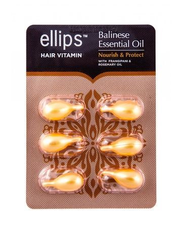 Сыворотка для волос Питание и защита Бали Ellips, 6 шт (по 1мл) 4y4-80v-v78 фото