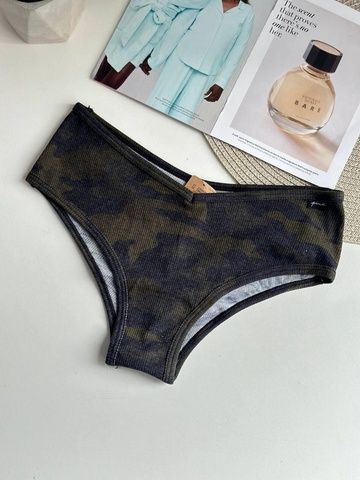 Трусики-чики женские PINK Victoria's Secret зеленые stg-o3k-akp фото