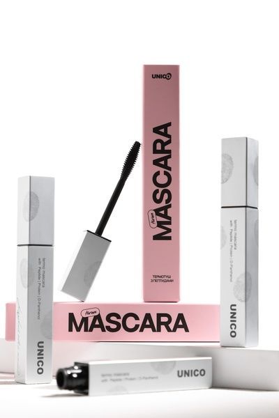 Термотушь с пептидами черная UNICO Termo Mascara with Peptides Black 10 г 0061 фото