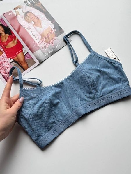 Топ Victoria's Secret XS блакитний 10a-23i фото