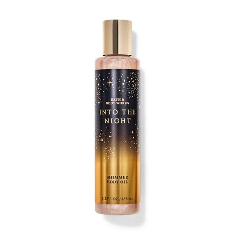 Масло для тела с шимером Shimmer Body Oil Into The Night Bath&Body Works, 186 мл 1b6-09i фото