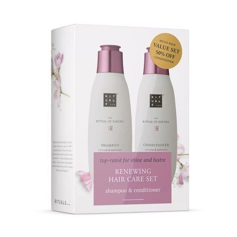 Набор для волос (шампунь+кондиционер) Rituals The Ritual Of Sakura - Hair Care Value Pack - Medium Gift Set, 2 b46-528 фото