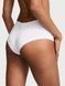 Трусики-чіки жіночі бавовняі Victoria's Secret Cotton Pointelle Lace-Trim Cheeky Panty білі 99a-0at-06a фото 3