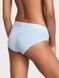 Трусики-хипстер женские Victoria's Secret Logo Cotton Hiphugger Panty голубые adu-p71-yhl фото 3