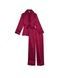 Пижама бордовая Victoria's Secret Dream Satin Wrap Top Long Pajama Set 4ki-wmh-2nk фото 2