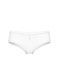 Трусики-чіки жіночі бавовняі Victoria's Secret Cotton Pointelle Lace-Trim Cheeky Panty білі 99a-0at-06a фото 2