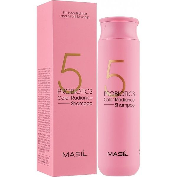 Шампунь с пробиотиками для защиты цвета Masil Probiotics Color Radiance Shampoo 300 мл 1000100049502 фото