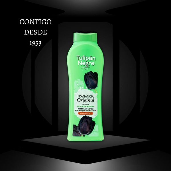 Гель для душа TULIPAN NEGRO ORIGINAL 650 мл 136-4a1 фото